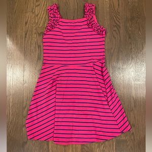 Florence Eiseman Girls Ruffled Sleeve Dress Size 9-10